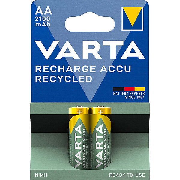 VARTA Recharge Accu Recycled AA 1,2V/1200mAh/NiMH 56816 Bli.2
